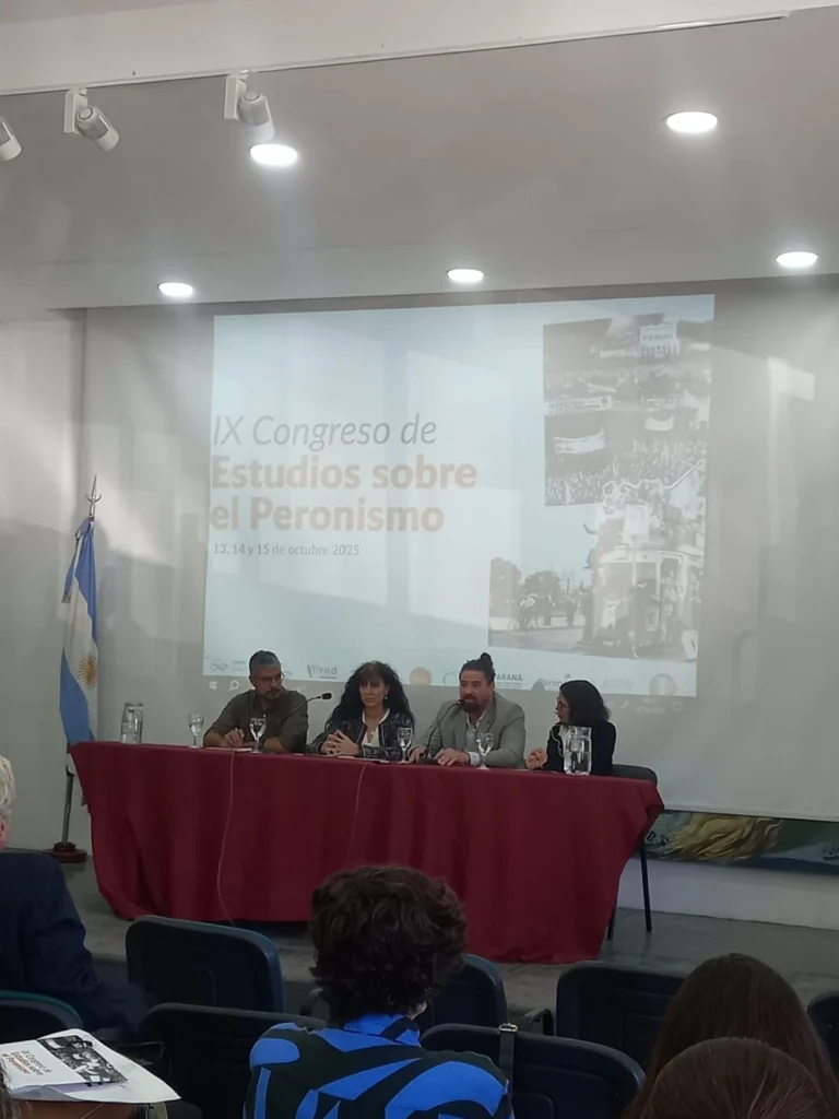Exponentes en el noveno congreso de estudios sobre el Peronismo en Paraná